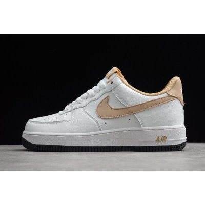 Nike Erkek Air Force 1 '07 Beyaz / Sarı Kaykay Ayakkabı Türkiye - 9JN97BGD